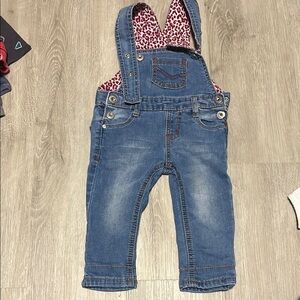 Guess Kids Denim Overalls 12M